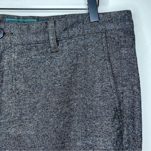 Root's Brown Grey Tweed Trouser Jogger Pants Size 34 - Picture 3 of 10
